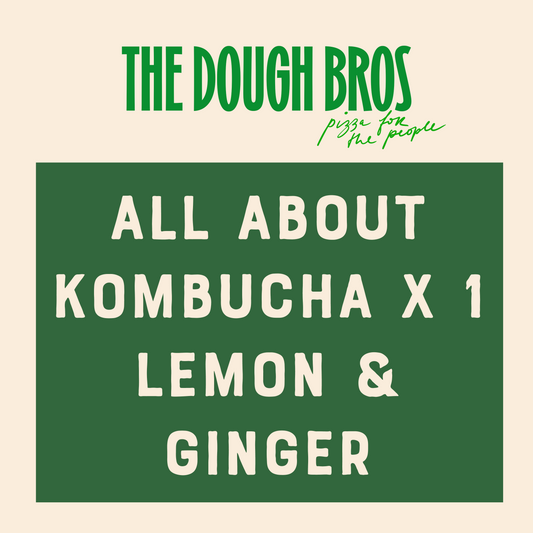 All About Kombucha - Lemon & Ginger x1