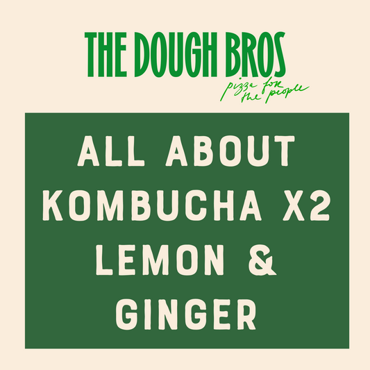 All About Kombucha - Lemon & Ginger x2