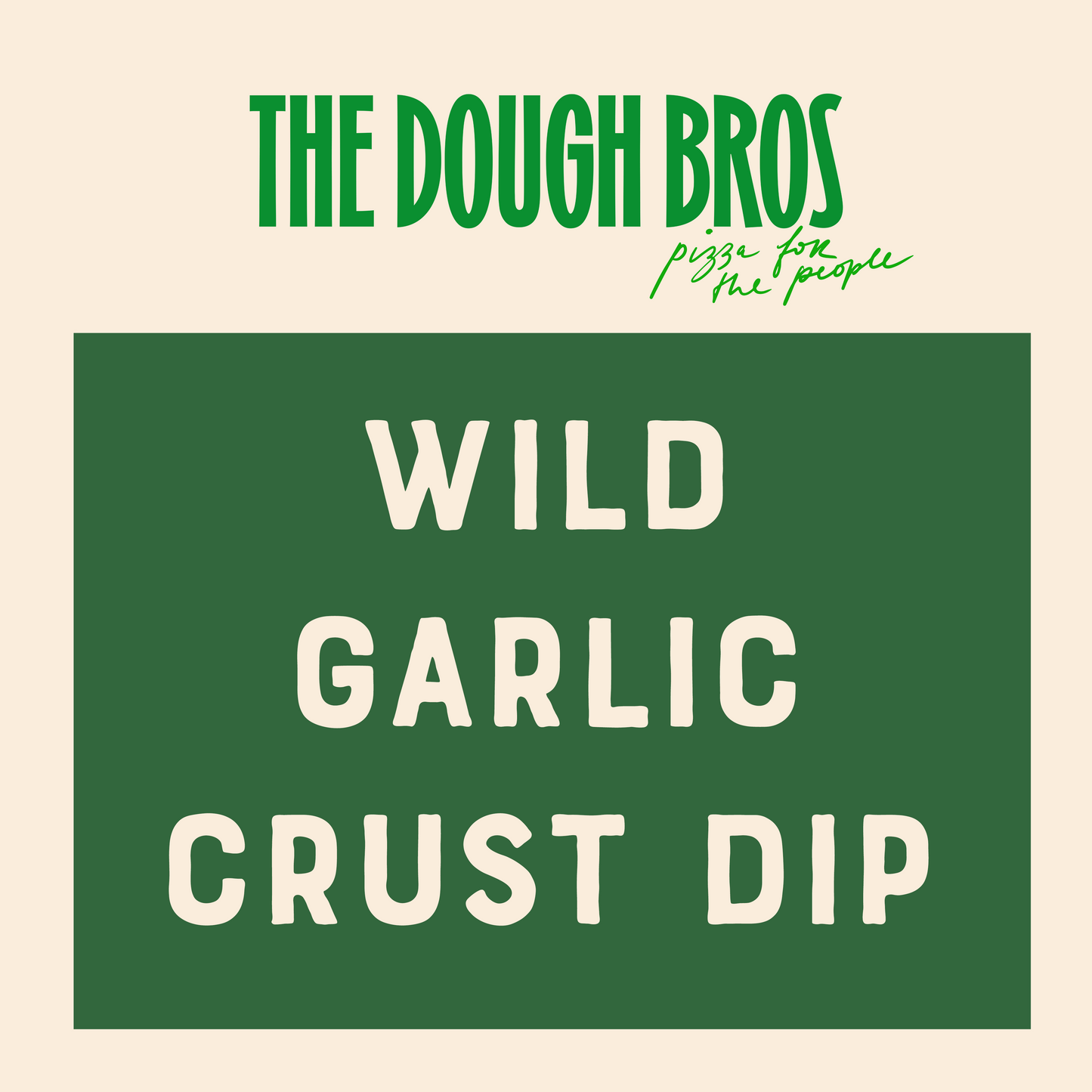 Wild Garlic Crust Dip