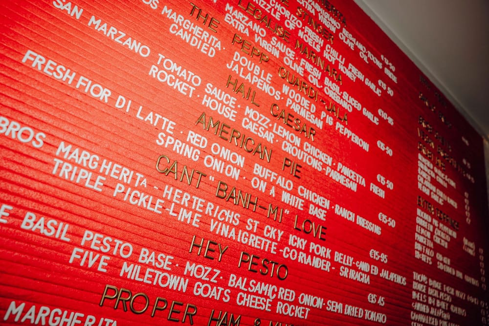 Our Menu The Dough Bros