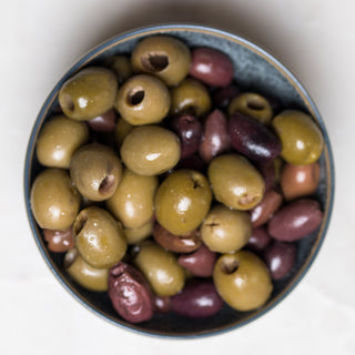 Green Pitted Olives